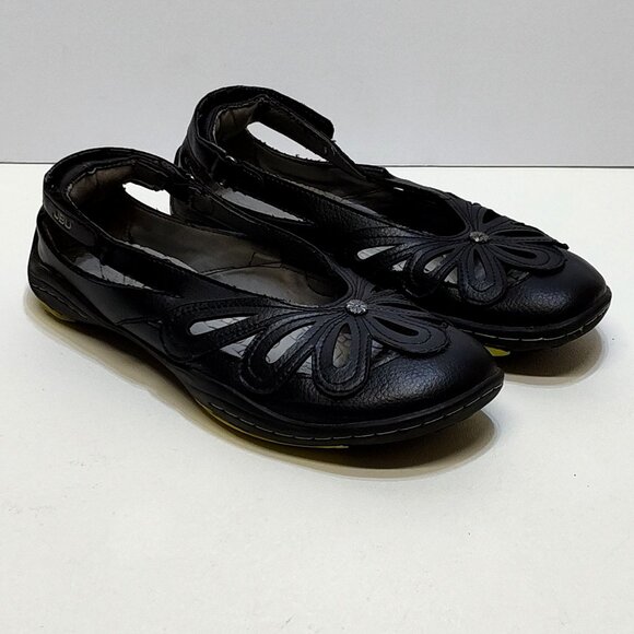 JBU Adventure On Juniper Flats Vegan Leather Round Toe Hook Loop Heel Strap 6.5M - Picture 2 of 11